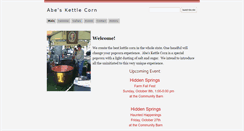 Desktop Screenshot of abeskettlecorn.com